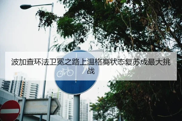 波加查环法卫冕之路上温格高状态复苏成最大挑战
